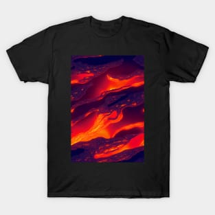 Hottest pattern design ever! Fire and lava #4 T-Shirt